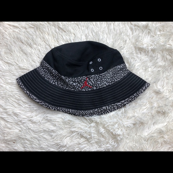 53 Euc Jordan Air Elephant Print Bucket 